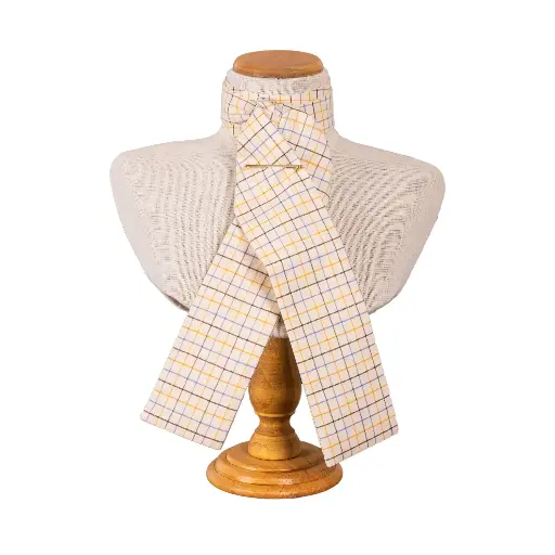 Racesafe Check stock Blue-Gold-Brown