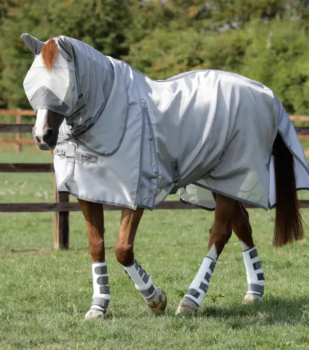 PE Super lite fly rug silver