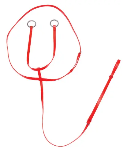 ZILCO Running martingale 13mm red 675017