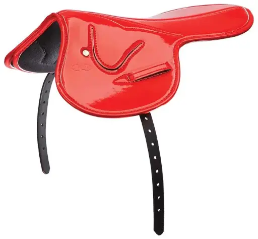 ZILCO Smooth race saddle 350gr patent red 686817