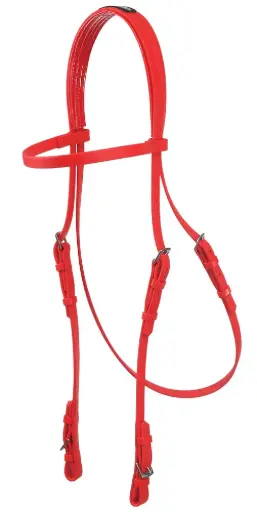 ZILCO Race Bridle Epsom red 672807