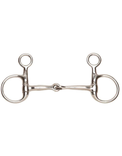 ZILCO Eggbutt Bradoon gold 10cm - 123122