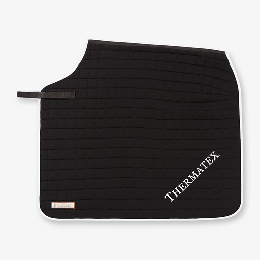 Thermatex Quarter Rug Black - White 